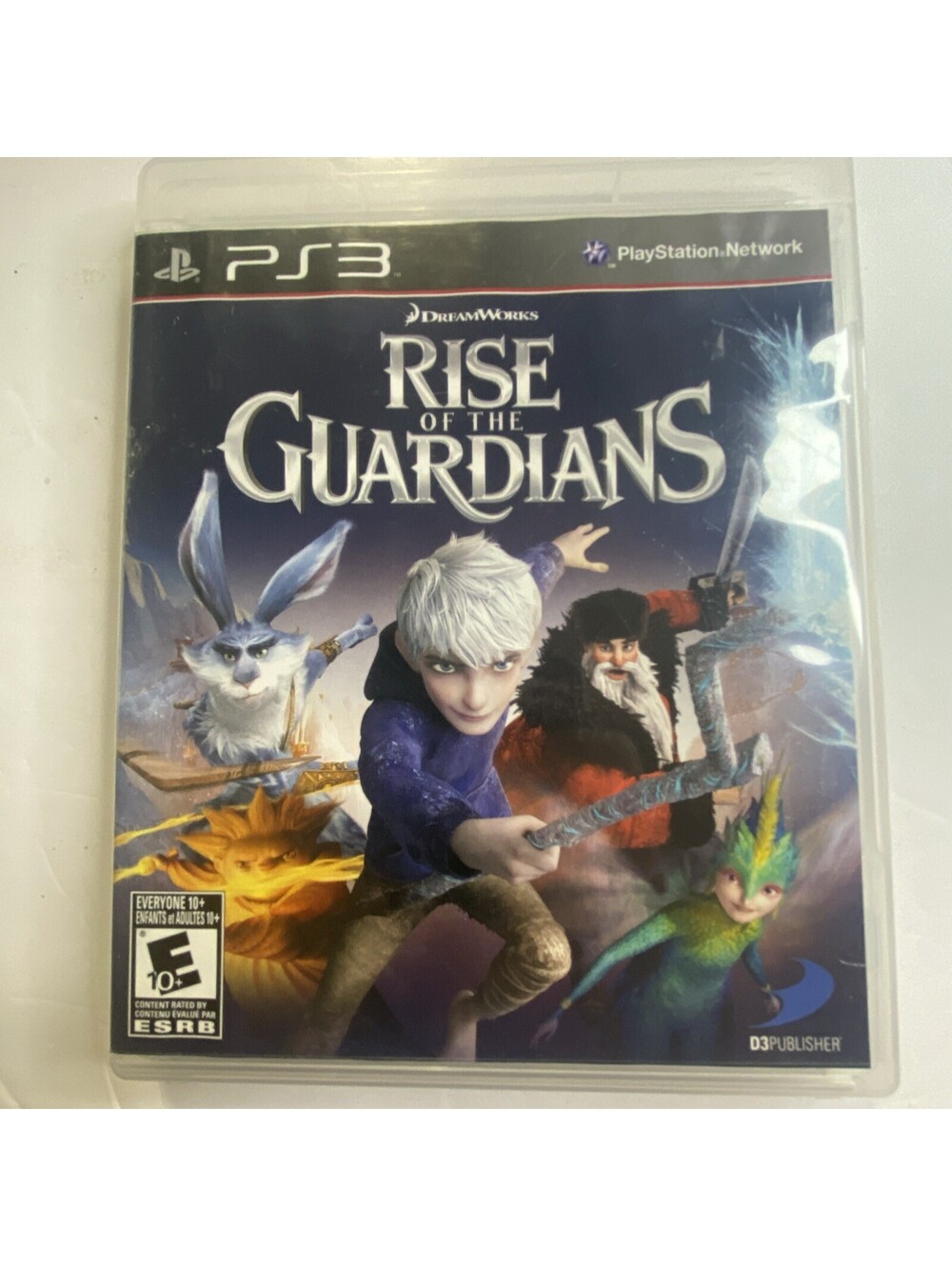 Rise of the Guardians (Sony PlayStation 3 PS3, 2012) Complete Clean Disk Tested